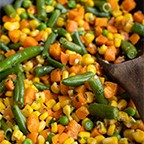 Mixed Veggies with Balsamic Glaze 