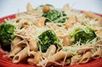 Broccoli Pasta Alfredo (Vegetarian)