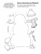 Dress a Snowman (or Woman)!