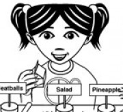 Discover MyPlate: Kate\'s Lunch Plate