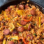 Italian Sausage & Peppers Over Rice (WG)