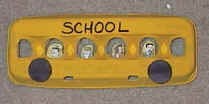 Egg Carton School Bus