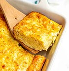 Egg Casserole (w/ Vegetarian option)