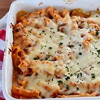 Mostaccioli (w/ vegetarian options)
