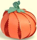 Paper Strip Pumpkin