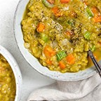 Split Pea Soup (Vegetarian/Vegan)