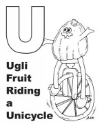 U is for Ugli Fruit
